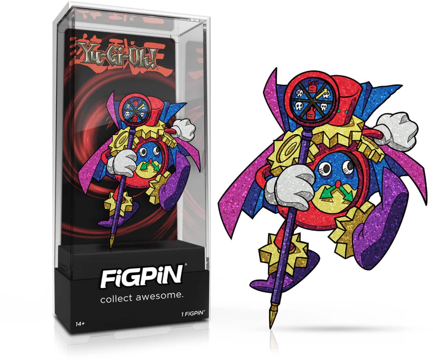 PopMarket - FiGPiN - Yu-Gi-Oh! - Time Wizard - 3 Inch Enamel Pin - (1678) - COLLECTABLES - Multicolor