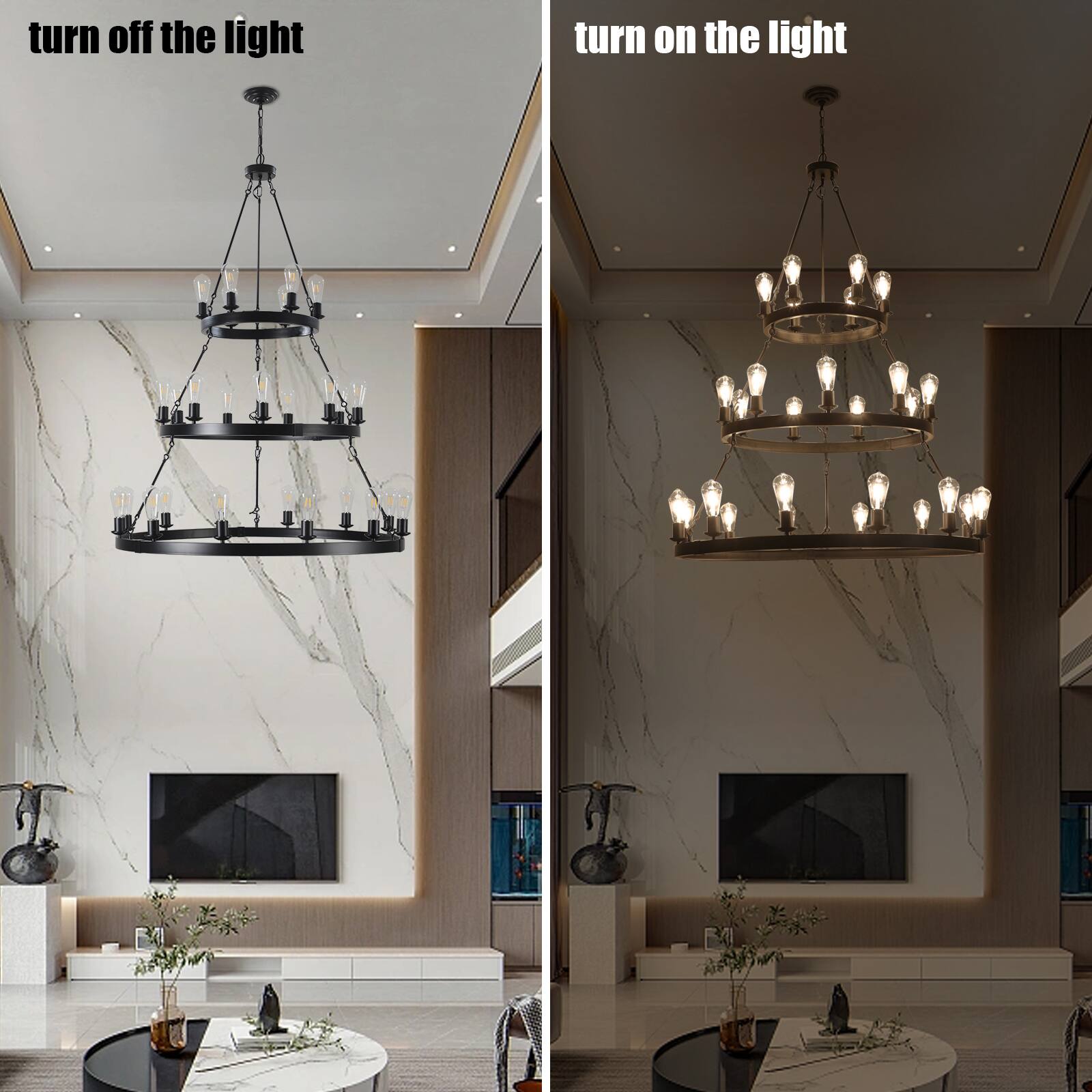 turn off the light

turn on the light