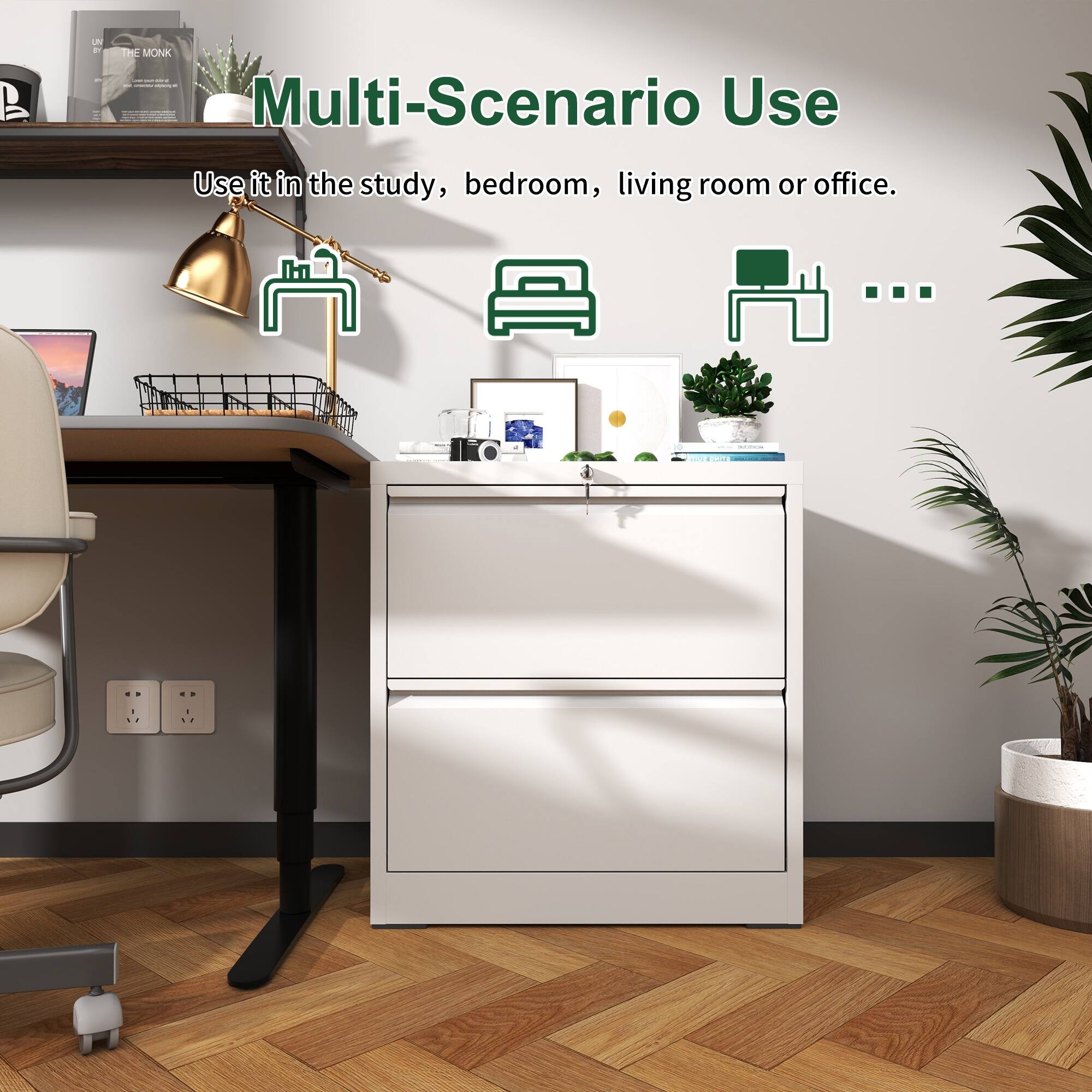 Multi-Scenario Use

Use it in the study, bedroom, living room or office.