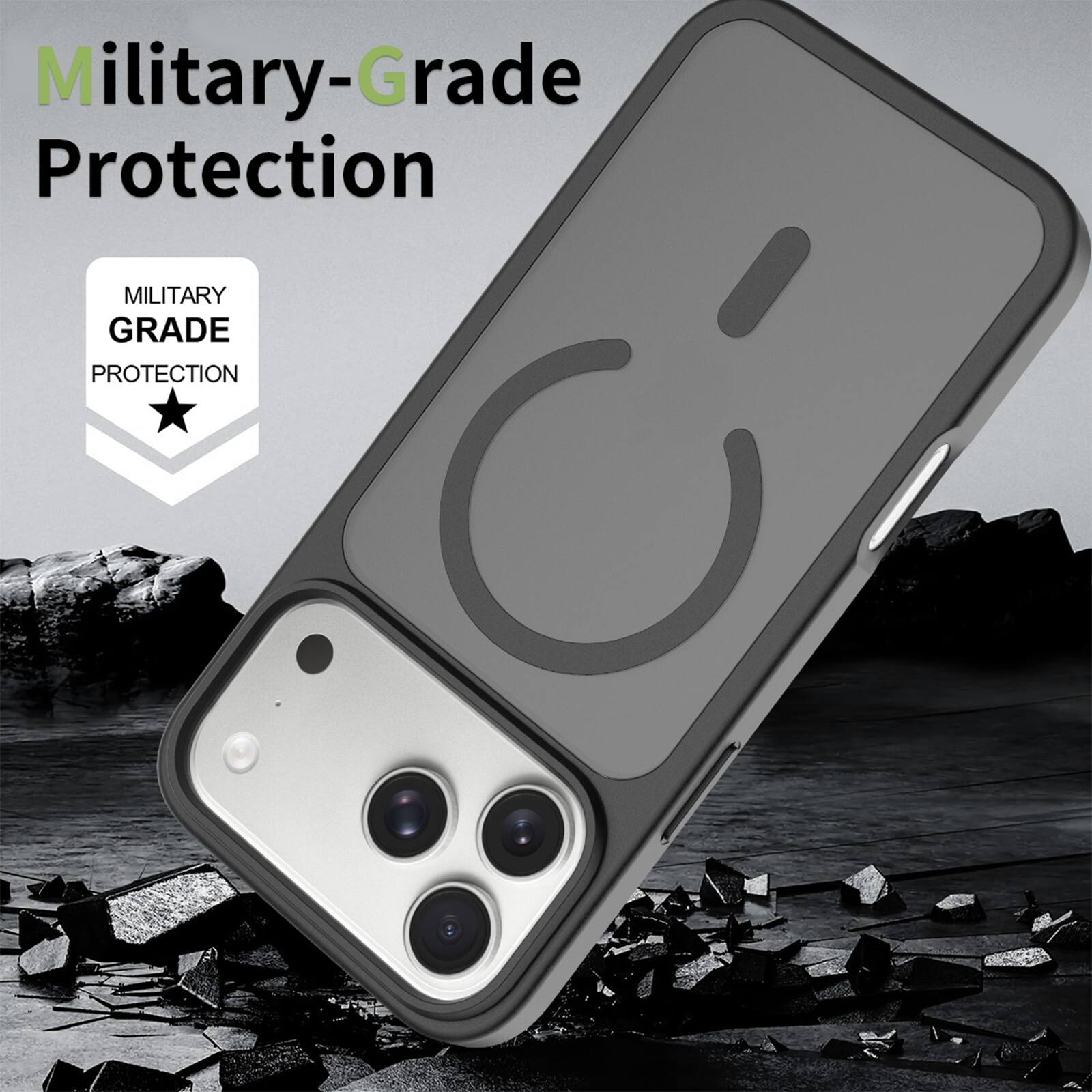 Military-Grade Protection  
MILITARY GRADE PROTECTION