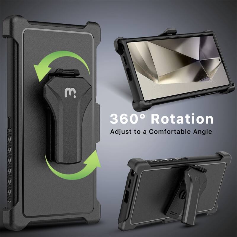 E. 360° Rotation Adjust to a Comfortable Angle