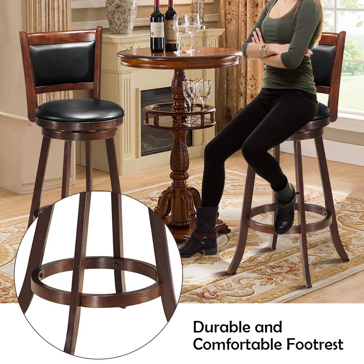 Durable and Comfortable Footrest