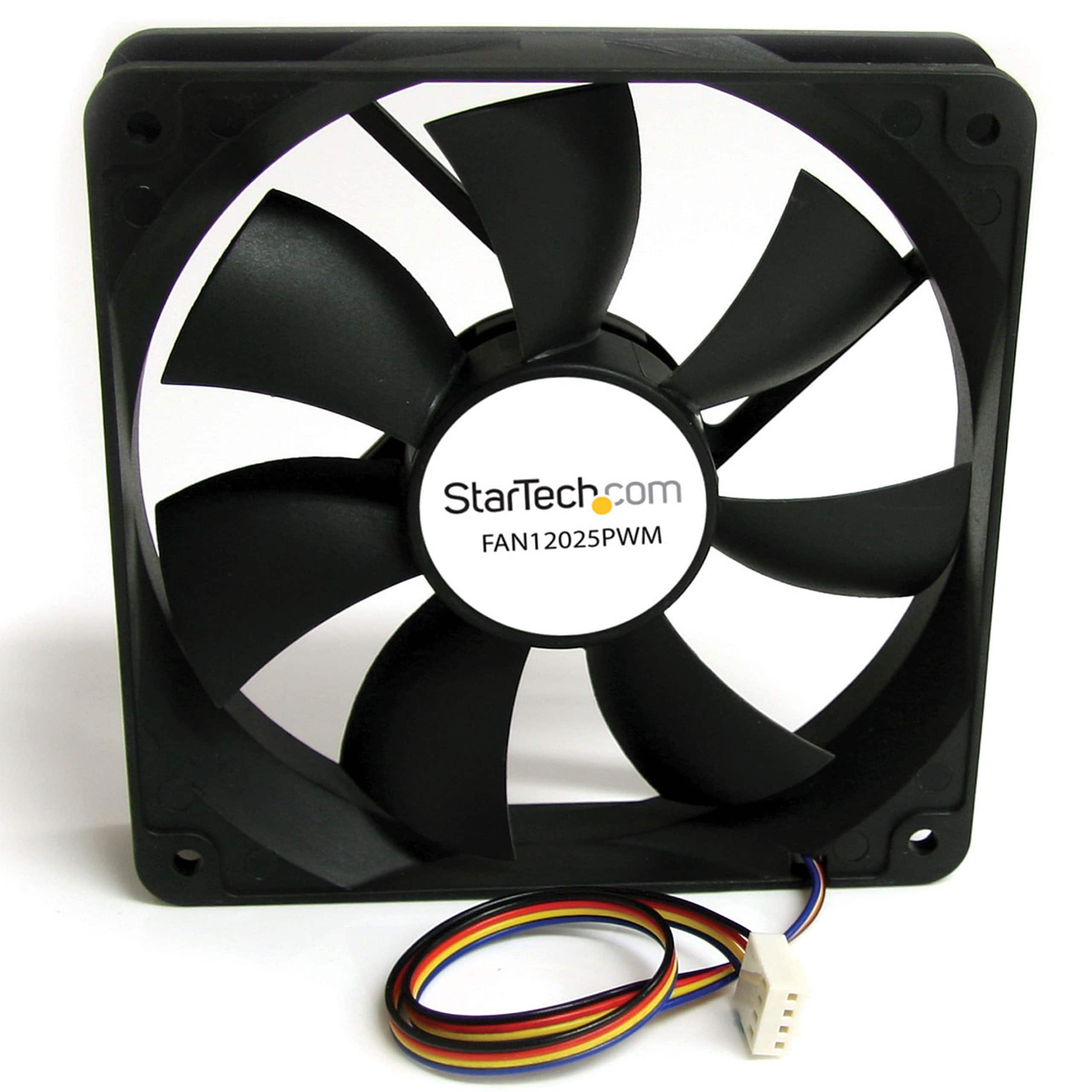 StarTech.com - 120x25mm 4-pin PWM PC Case Fan 2200 RPM Ever-Lubricate Bearing RoHS - Black