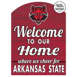 Jardine - Arkansas State Wolves 16'' x 22'' Marquee Sign - Red