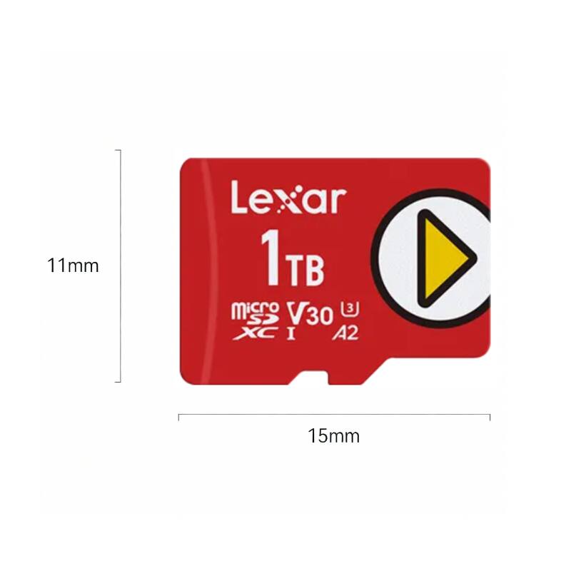 11mm Lexar 1TB Micro SDXC V30 A2 15mm