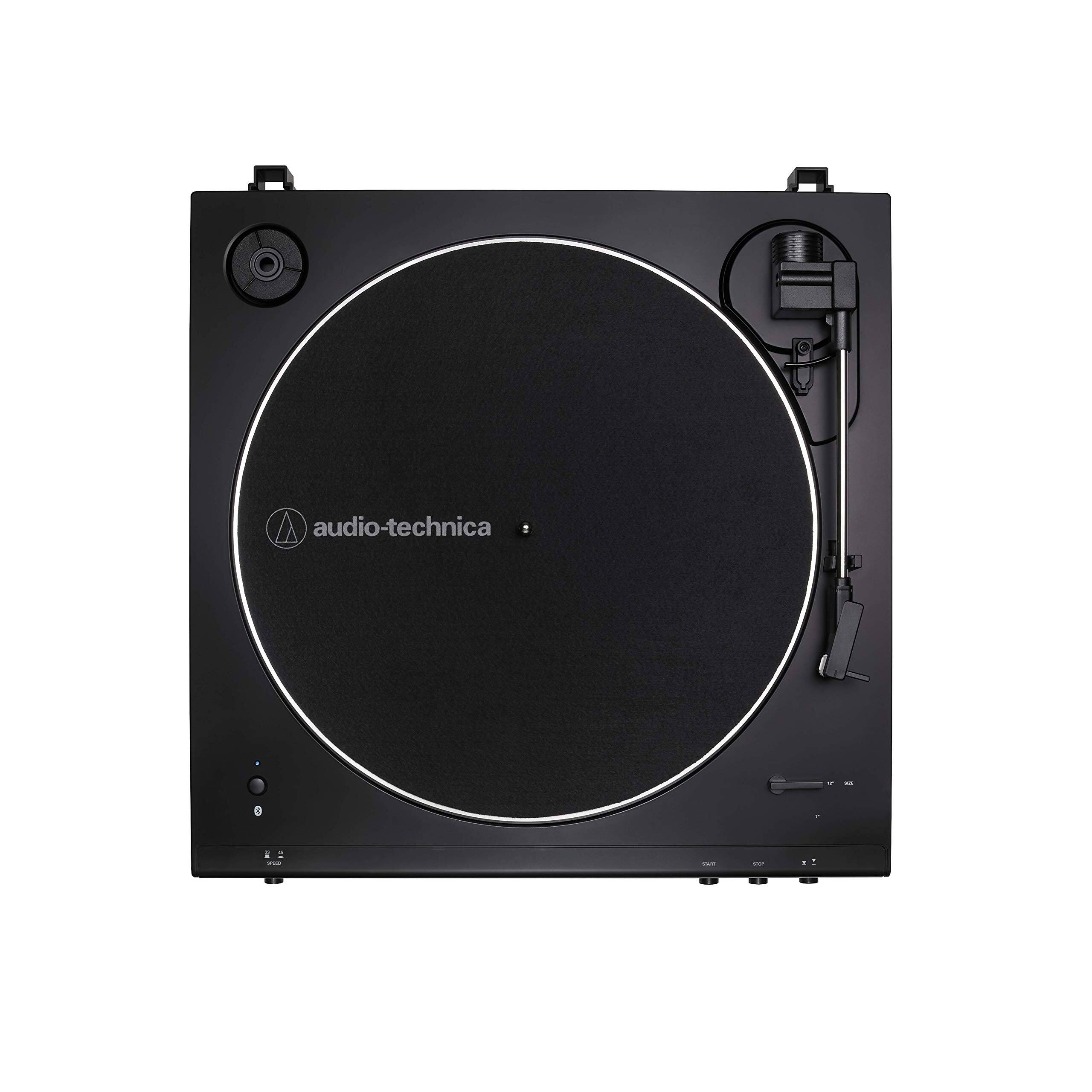 Audio Technica AT LP60XBT BK Fully Automatic Bluetooth Belt Drive ...