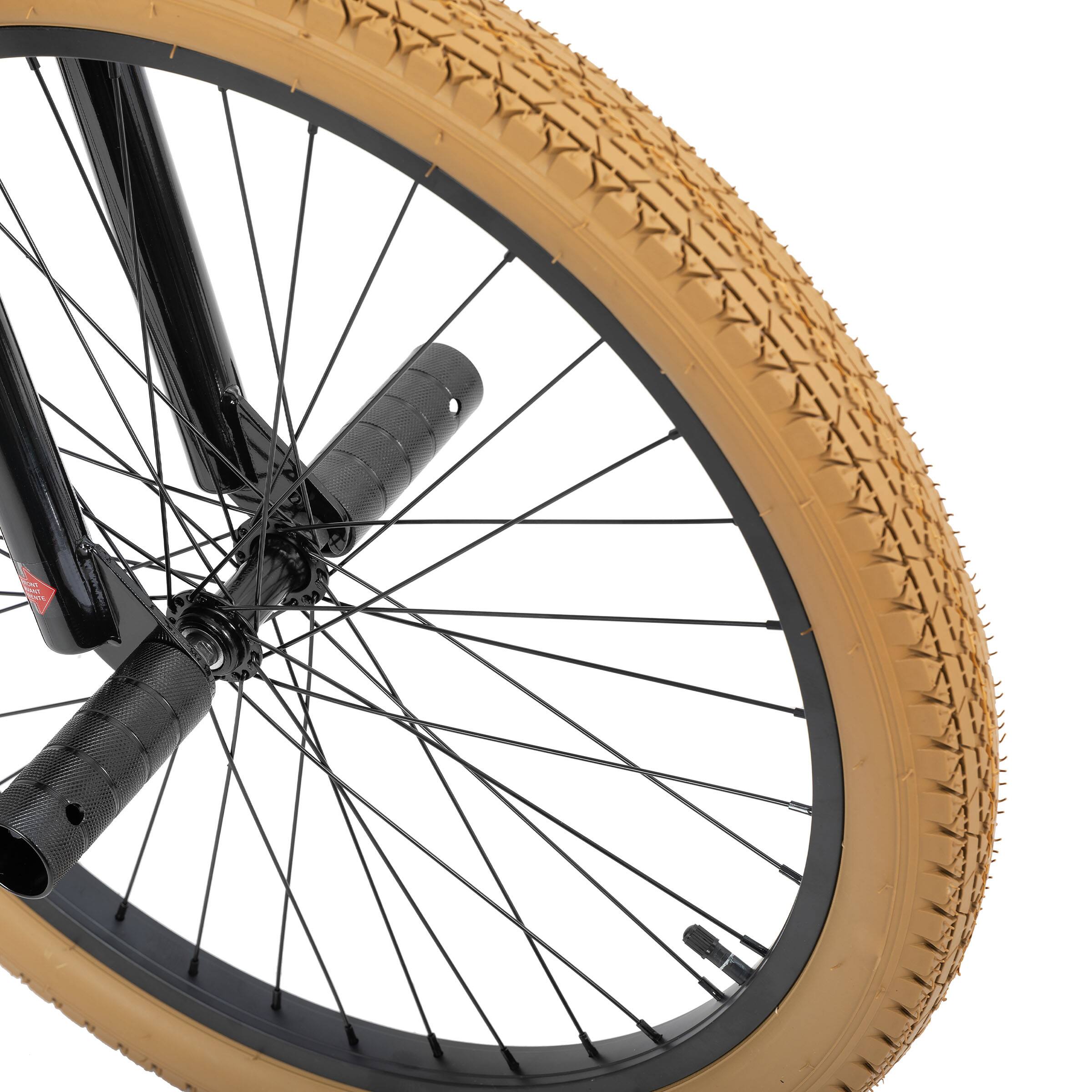 Alt View 9. JOYSTAR - JOYSTAR Brockway Freestyle Kids BMX Bike 24" Kids Bicycles for Ages 9-12, Girls Boys Beginner-Level Riders 2 Pegs, Brown - Brown.