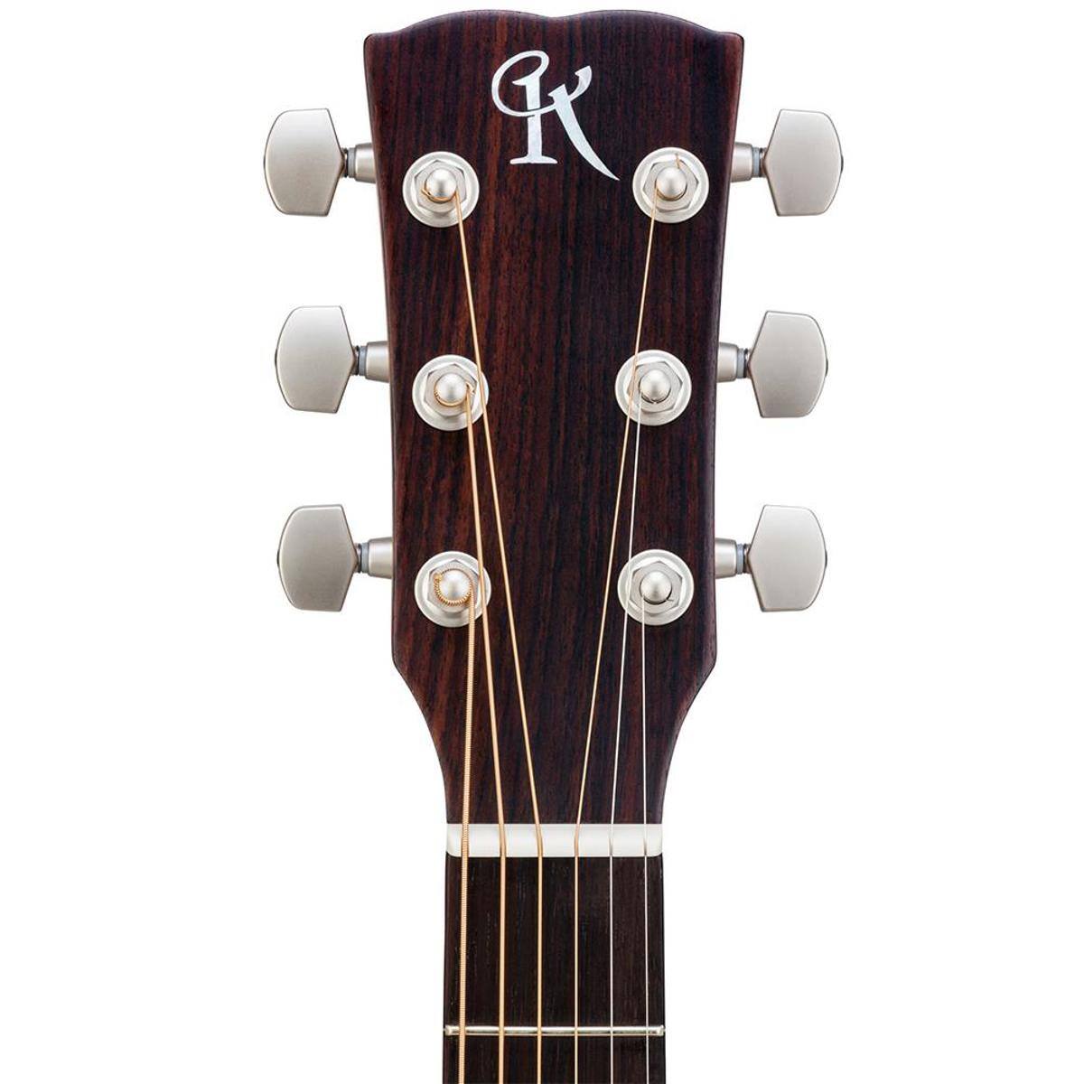 Alt View 3. Kremona - Kremona Steel String Series M10 D-Style Acoustic Guitar with Case, Rosewood Fingerboard.