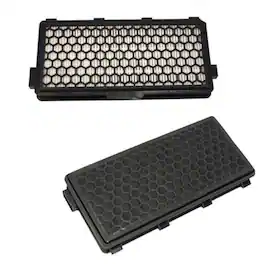 HQRP - 2x Active HEPA Filters for Miele Compact C1/C2, Complete C2/C3, S4, S5, S6, S8 series Canister Vacuums, SF-HA 50