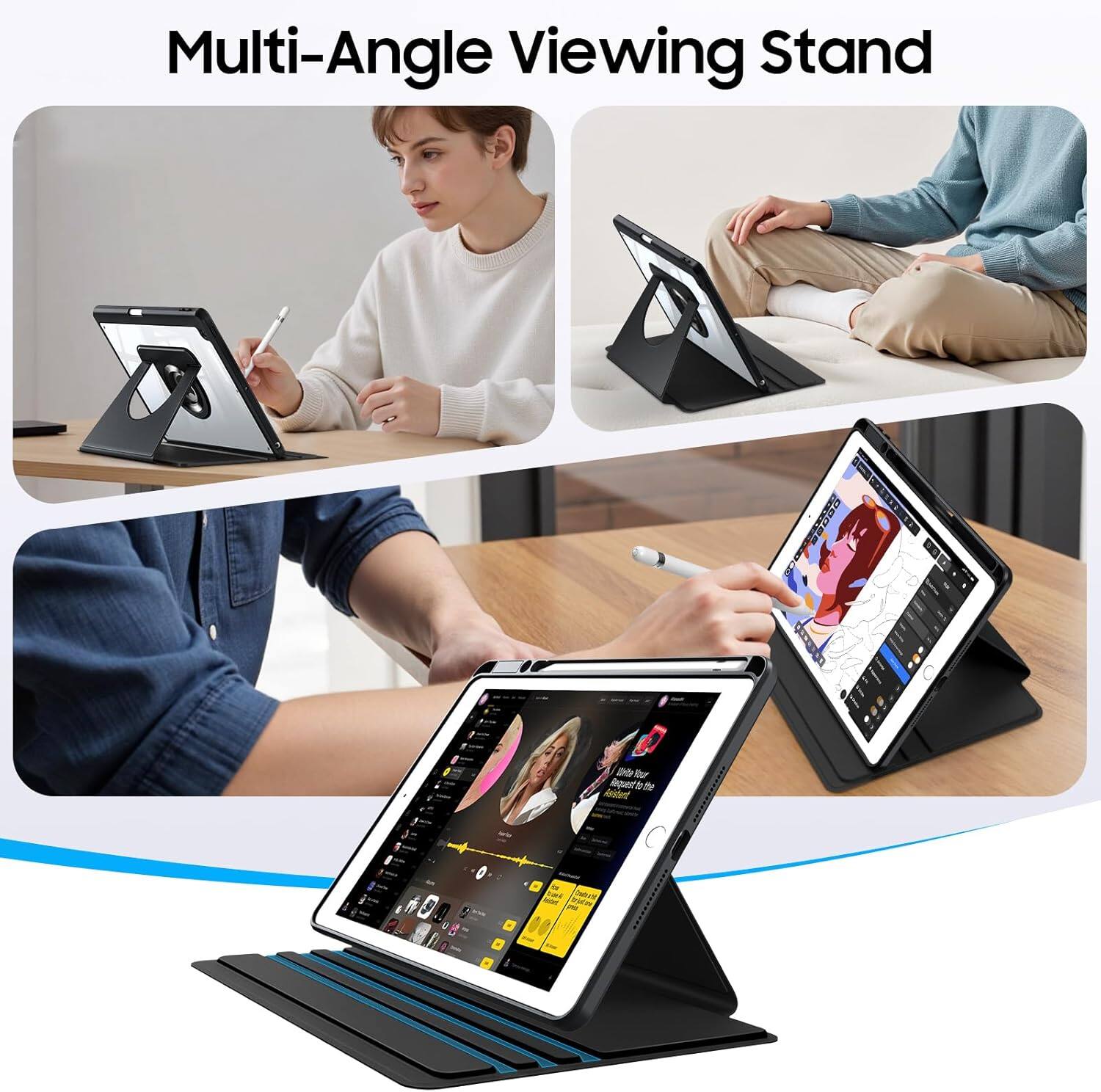 Multi-Angle Viewing Stand  
00086  
a  
Write Your Request to the Assistant
