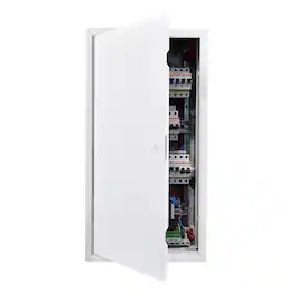 VEVOR - Access Panel for Drywall, 25.3 x 13.3 in Galvanized Steel Access Door, Easy Install Hinged Service Panel - White
