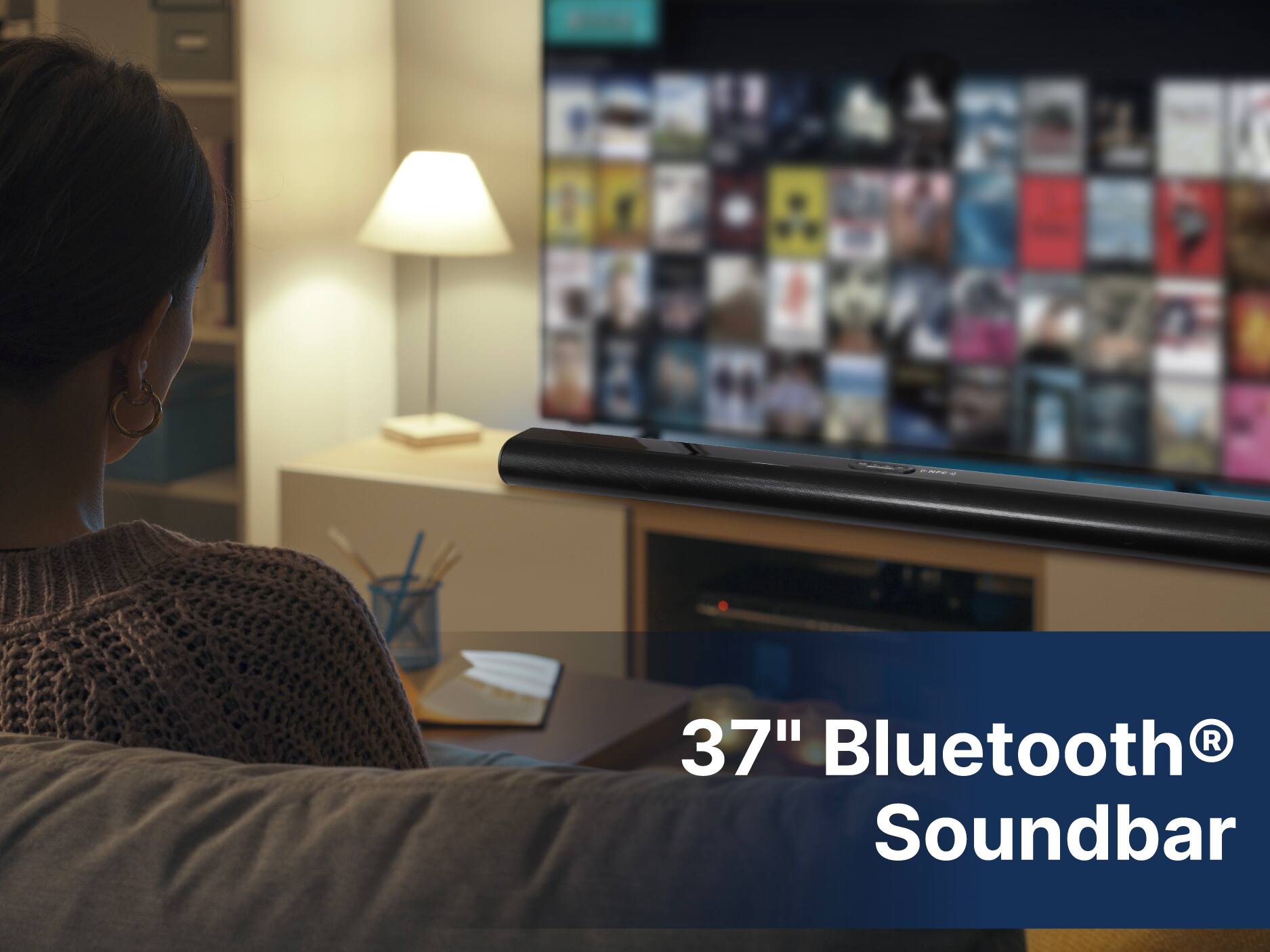 37" Bluetooth Soundbar