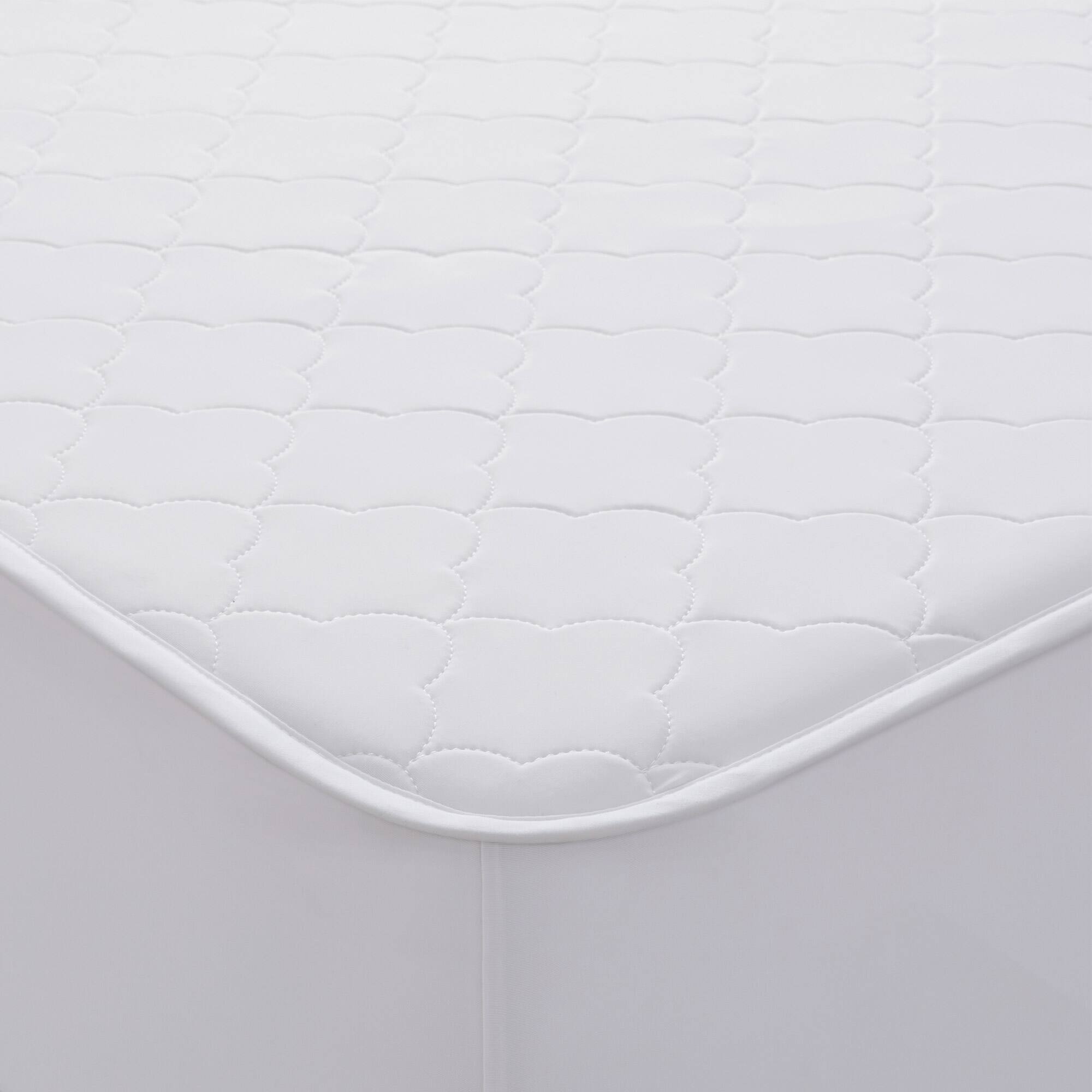 Alt View 1. Peace Nest - Peace Nest Cooling Mattress Protector Cool-to-Touch Fabric with Deep Pocket, Full - White.