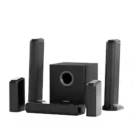 Ultimea - Apollo S70 Ultra 7.1ch Soundbar, Wireless Subwoofer, 2 Surround Speakers, RGB, 410W, App Control, HDMI/Opt/AUX - Black