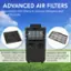 Left. Whynter - 400 Sq. Ft. Portable Air Conditioner - Silver.