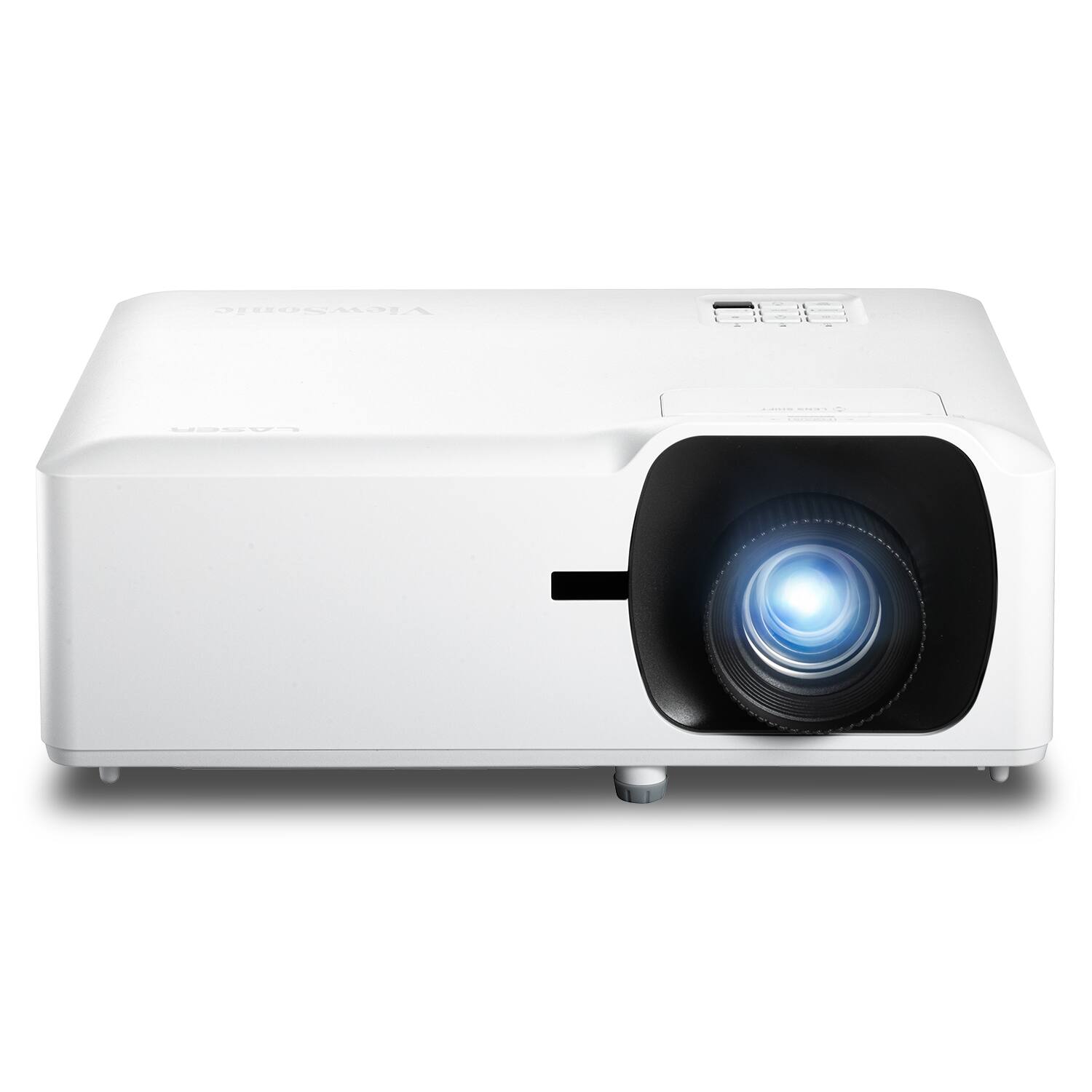 Front. ViewSonic - LS751HD 5000 ANSI Lumens 1080p Laser Installation Projector - White.