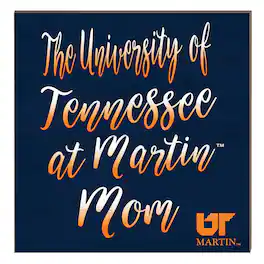 Jardine - Tennessee-Martin Skyhawks 10" x 10" Mom Plaque - Navy
