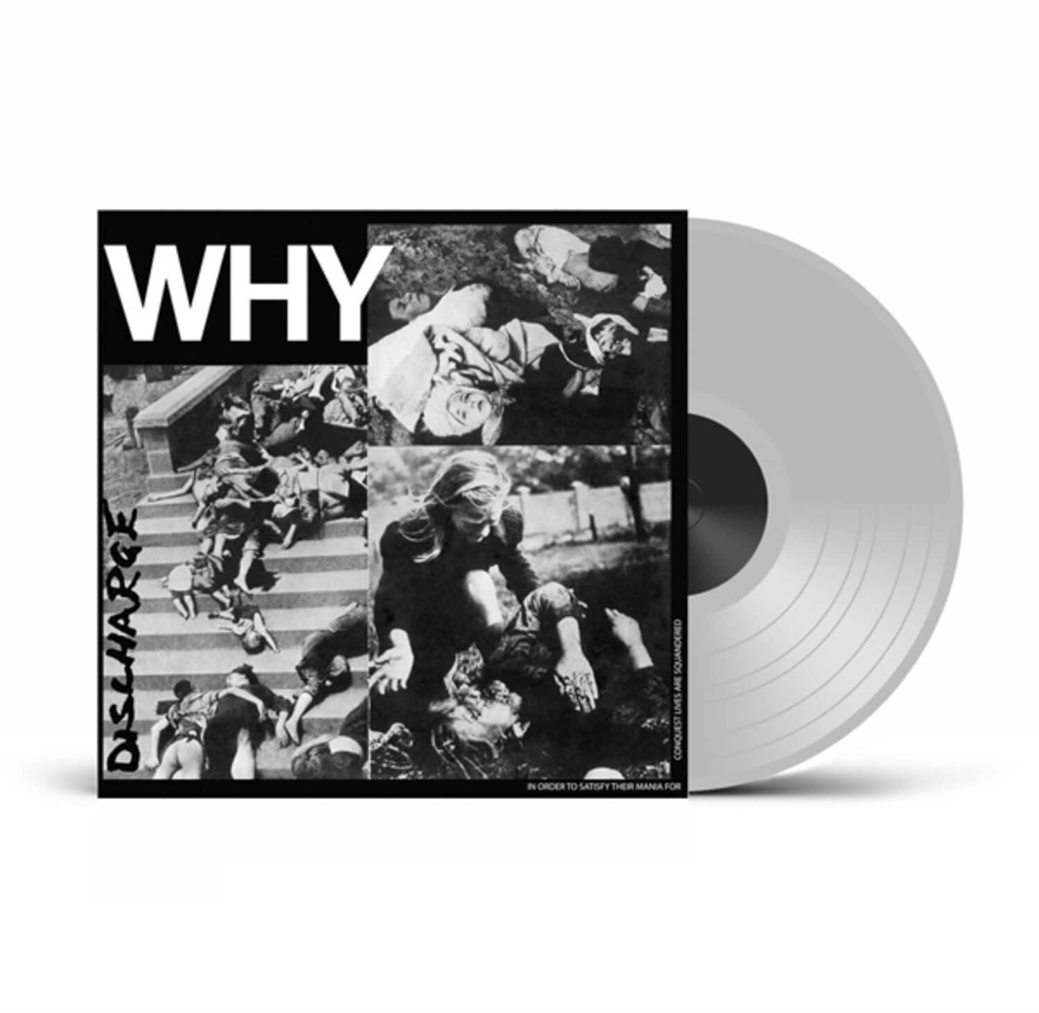 Discharge - Why - UK Exclusive Clear Vinyl   - VINYL LP price history on PriceWatchPro