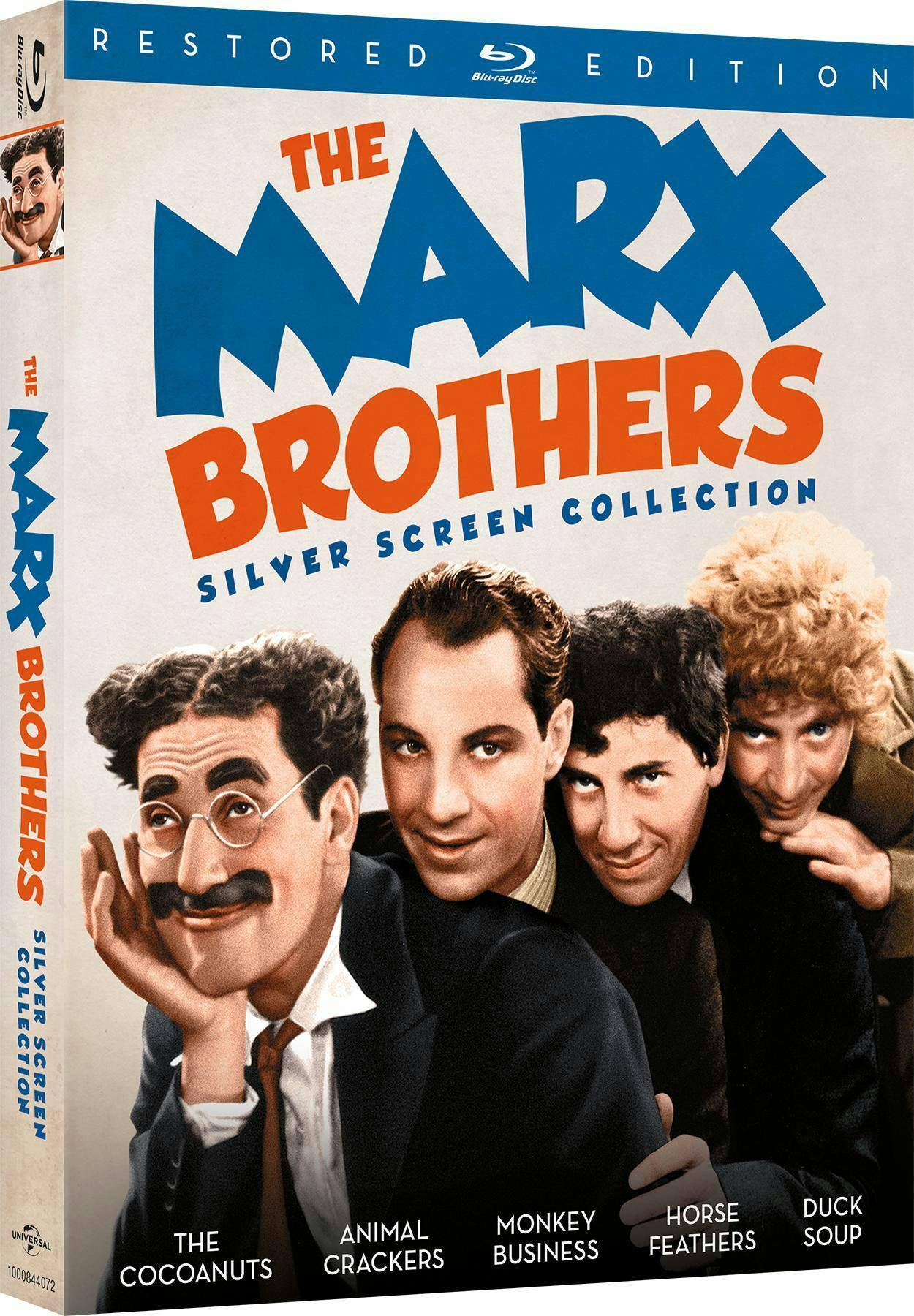 Angle. The Marx Brothers Silver Screen Collection [Blu-ray].
