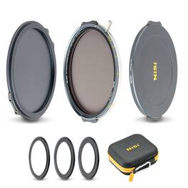 NiSi - JetMag Pro 95MAG Variable ND Magnetic Flex Filter Kit with 3x Adapter Ring