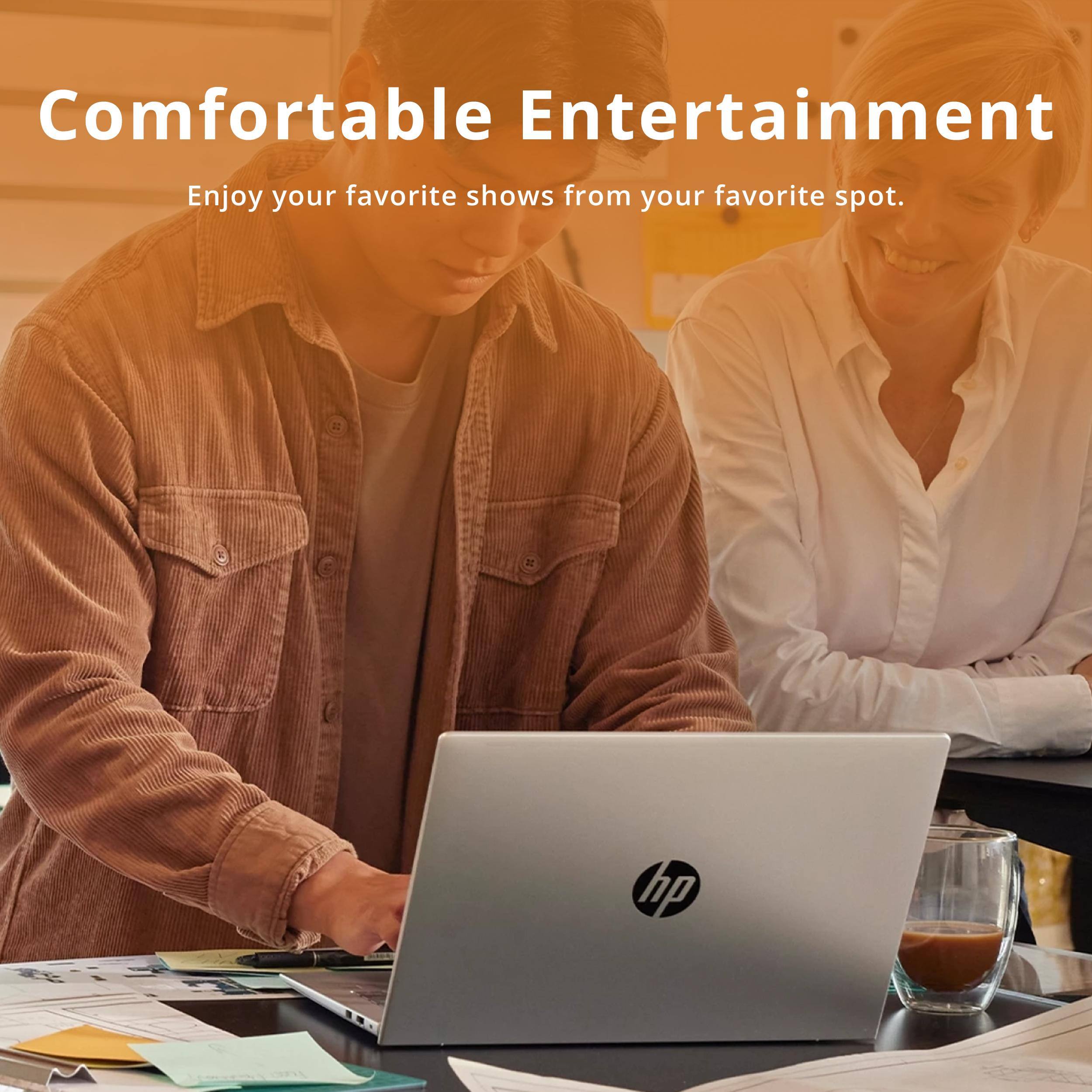 Comfortable Entertainment  
Enjoy your favorite shows from your favorite spot.