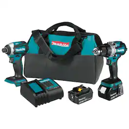 Makita - XT296ST 18V LXT Lithium-Ion Brushless Cordless 2-Pc. Combo Kit (5.0Ah)