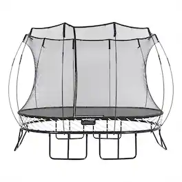 Springfree Trampoline - Kids Outdoor Medium Oval 8 x 11' Trampoline with Enclosure