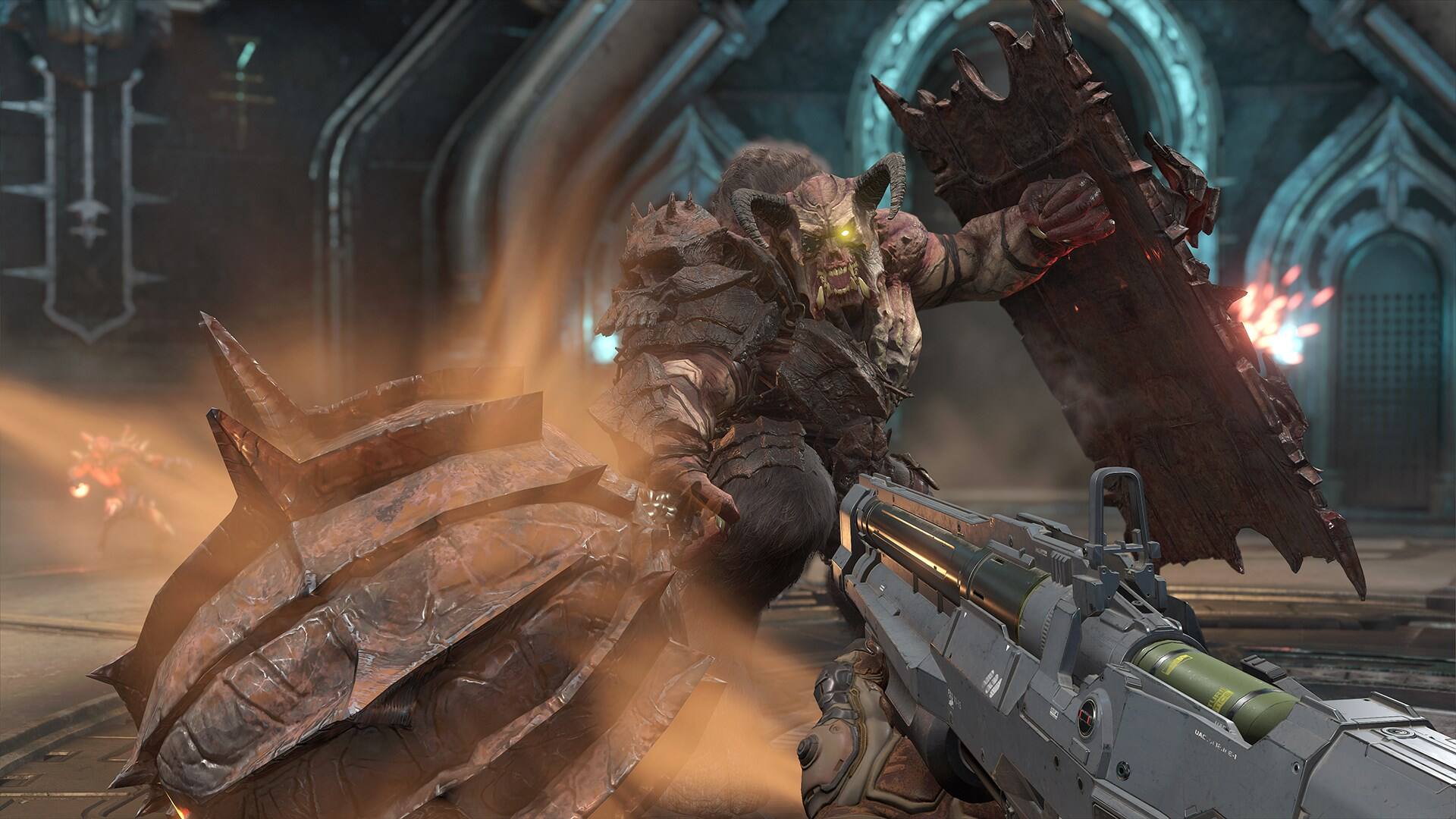 Left. Bethesda - DOOM Eternal.
