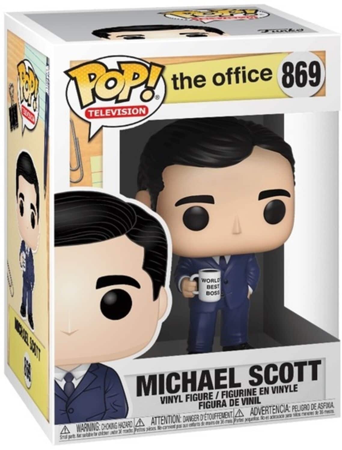 Photos - Action Figures / Transformers Funko  POP! Television: The Office - Michael Scott - Collectibles - Multicolor 889698349000 