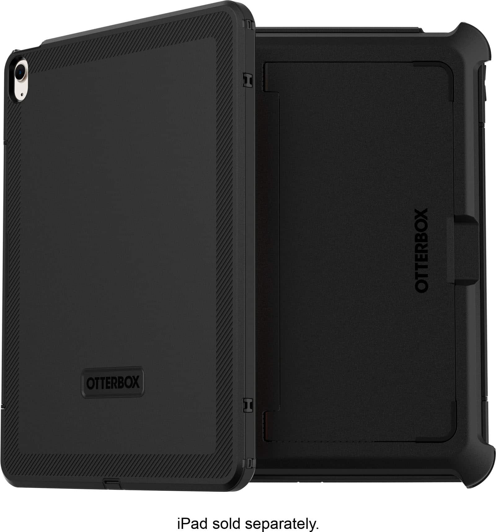 The text on the image reads "iPad sold separately."