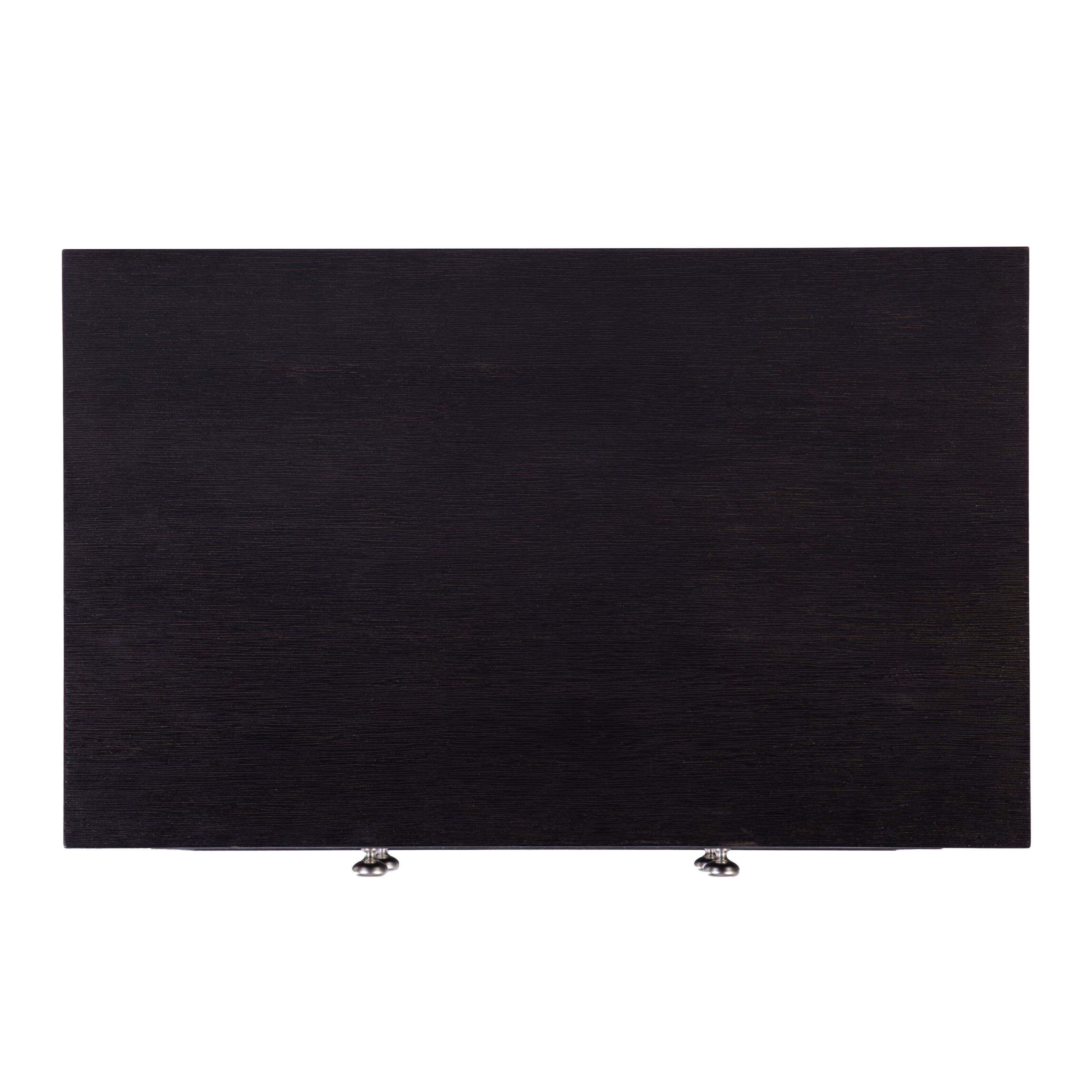Alt View 6. Butler Specialty - Dana 28 in. W Rectangular Wood 2 Drawer Nightstand with Top Shelf - Coffee.