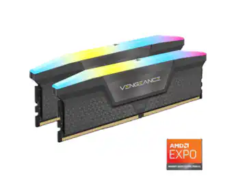 CORSAIR Vengeance RGB 16GB (2 x 8GB) 288 Pin PC RAM DDR5 6000 (PC5 CORSAIR Vengeance RGB 16GB (2 x 8GB) 288 Pin PC RAM DDR5 6000 (PC5