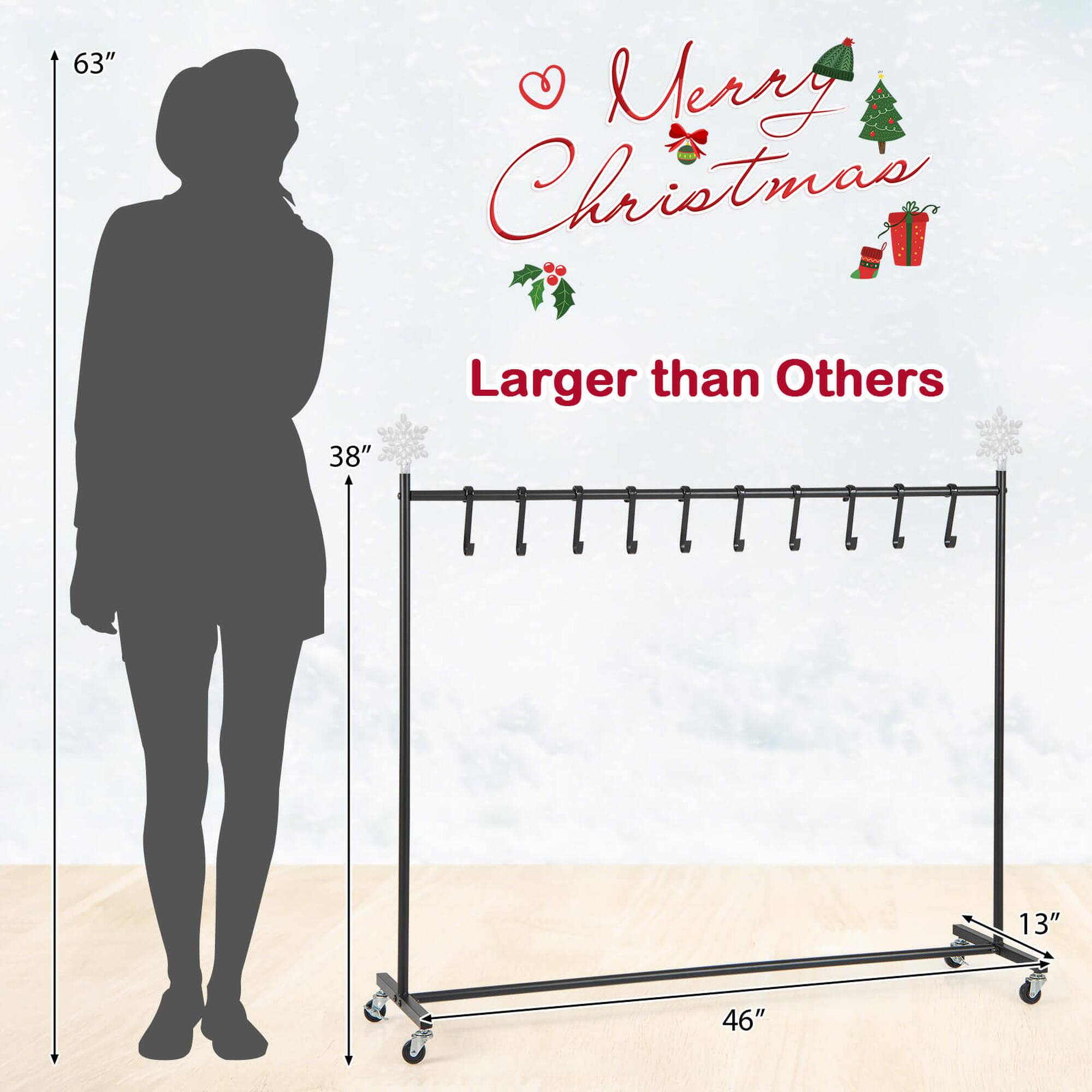 63" Merry Christmas Larger than Others 38" 13" 46"