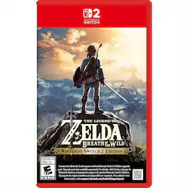 The Legend of Zelda: Breath of the Wild - Nintendo Switch 2 Physical Games (HongKong Version) - Nintendo Switch 2