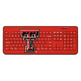 Keyscaper - Texas Tech Red Raiders Solid Design Wireless Keyboard - Multicolor