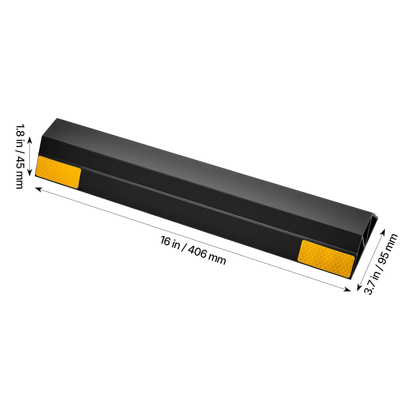 1.8 in / 45 mm  
16 in / 406 mm  
3.7 in / 95 mm