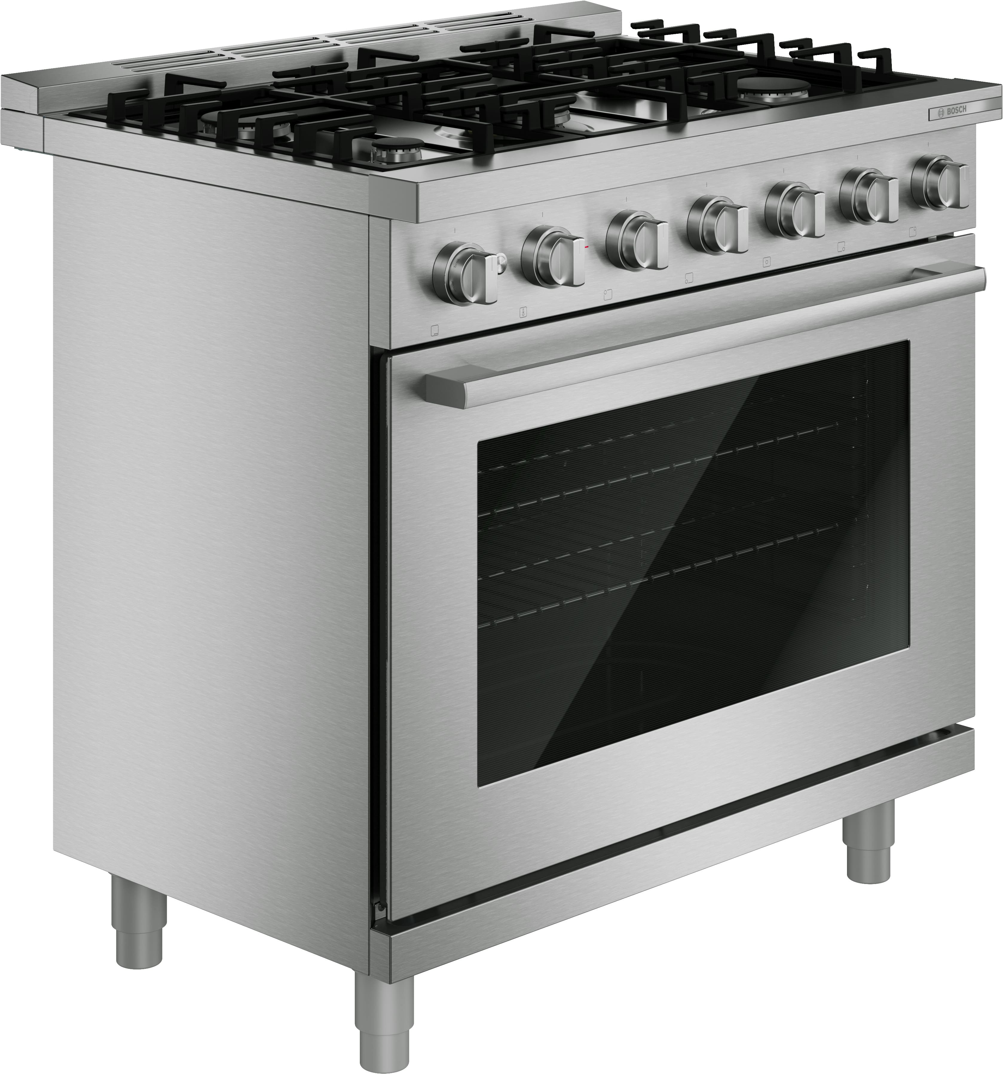Bosch - 500 Series 36in Gas Indy Style Range in SS - Stainle