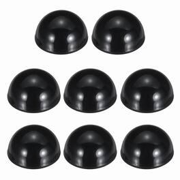 Unique Bargains - Rubber Speaker Isolation Feet, 0.71"x0.39" Anti-Vibration Pad with Adhesive for Turntable Subwoofer 8pcs - Black