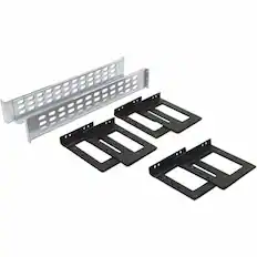 Front. APC - APC Smart-UPS SRT 19 inch Rail Kit for Smart-UPS SRT 5/6/8/10kVA - 1 Piece - Gray.