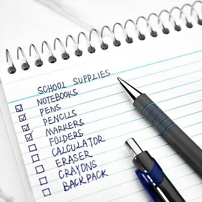 SCHOOL SUPPLIES  
- NOTEBOOKS  
- PENS  
- PENCILS  
- MARKERS  
- FOLDERS  
- CALCULATOR  
- ERASER  
- CRAYONS  
- BACKPACK