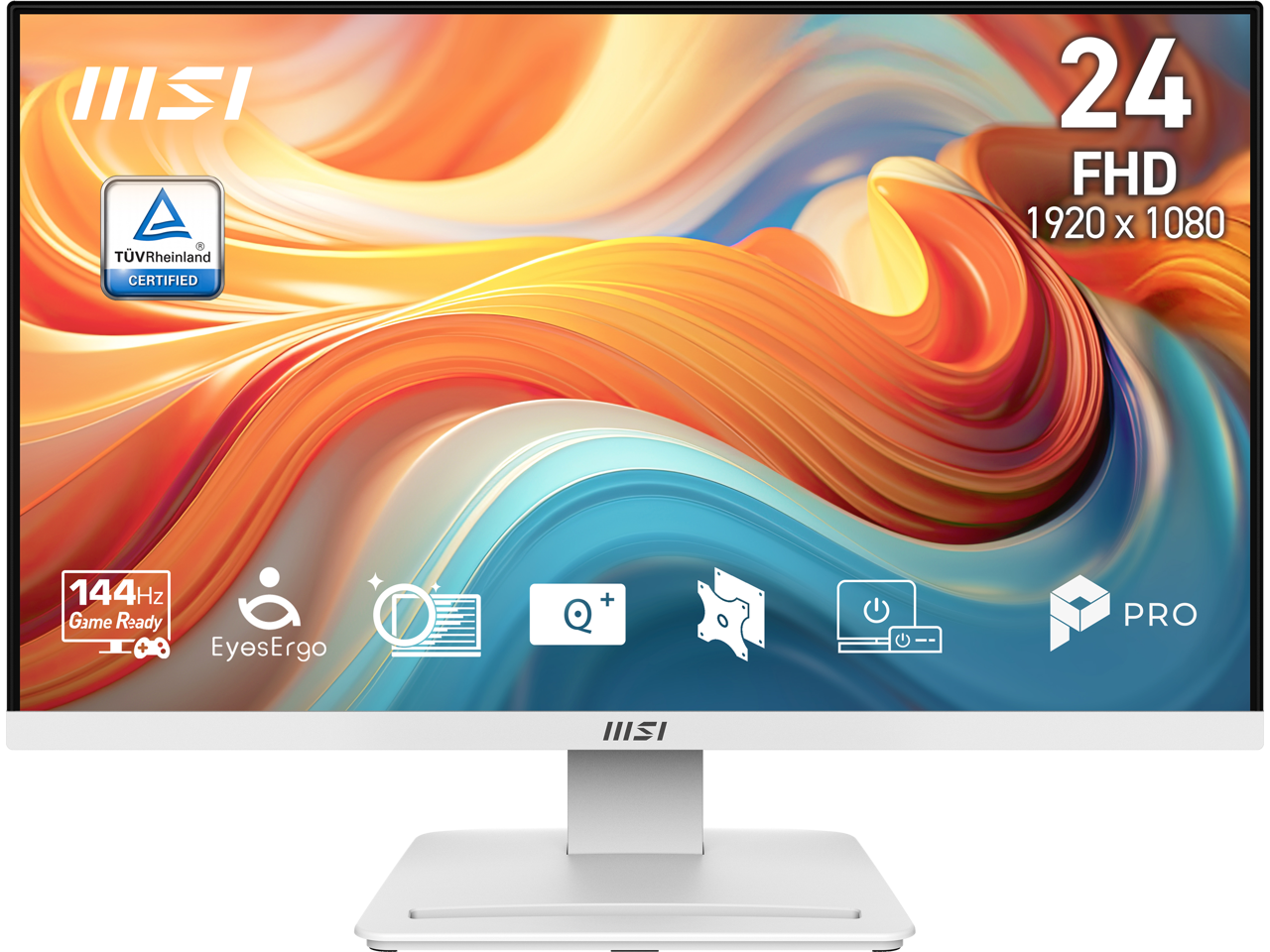 II TVRheinland CERTIFIED 24 FHD 1920 X 1080 144Hz Game Ready + EyesErgo + Q PRO III