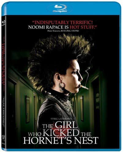 Front. The Girl Who Kicked the Hornet's Nest   - BLU-RAY.