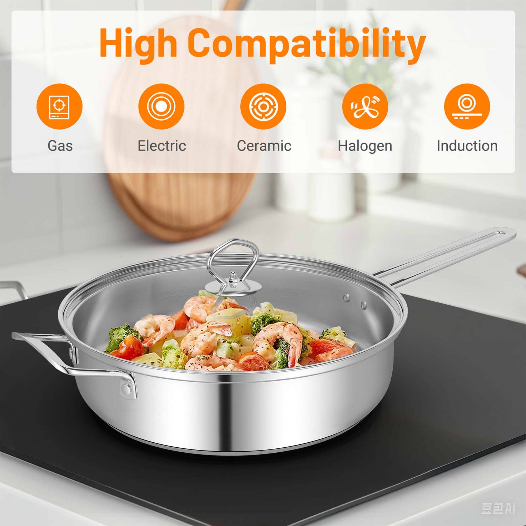 High Compatibility Gas Electric Ceramic Halogen Induction