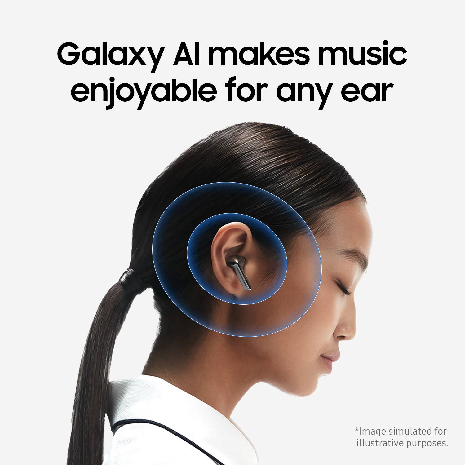Galaxy AI makes music enjoyable for any ear.