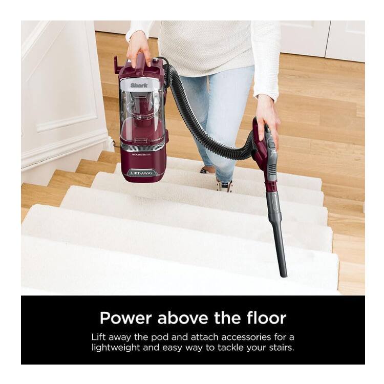 Shark LIFT-AWAY Power above the floor

Lift away the pod and attach accessories for a lightweight and easy way to tackle your stairs.