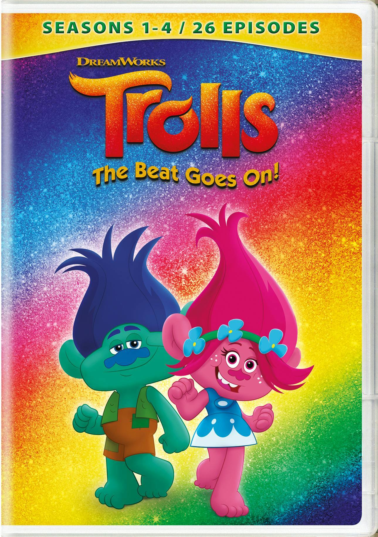 Front. Trolls: The Beat Goes On! - Seasons 1 - 4 (2019) (DVD Set) [DVD].