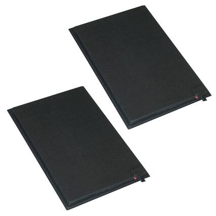 Front. Farm Innovators - Farm Innovators 19 x 13 In Heated Chicken Mat for Coops & Nesting Areas (2 Pack) - Black.