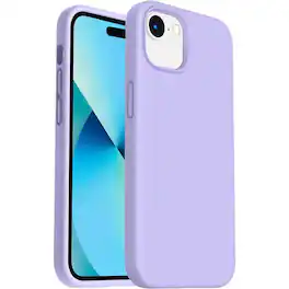 Entronix - Case Compatible with iPhone 17e - Soft-Touch Liquid Silicone - Purple