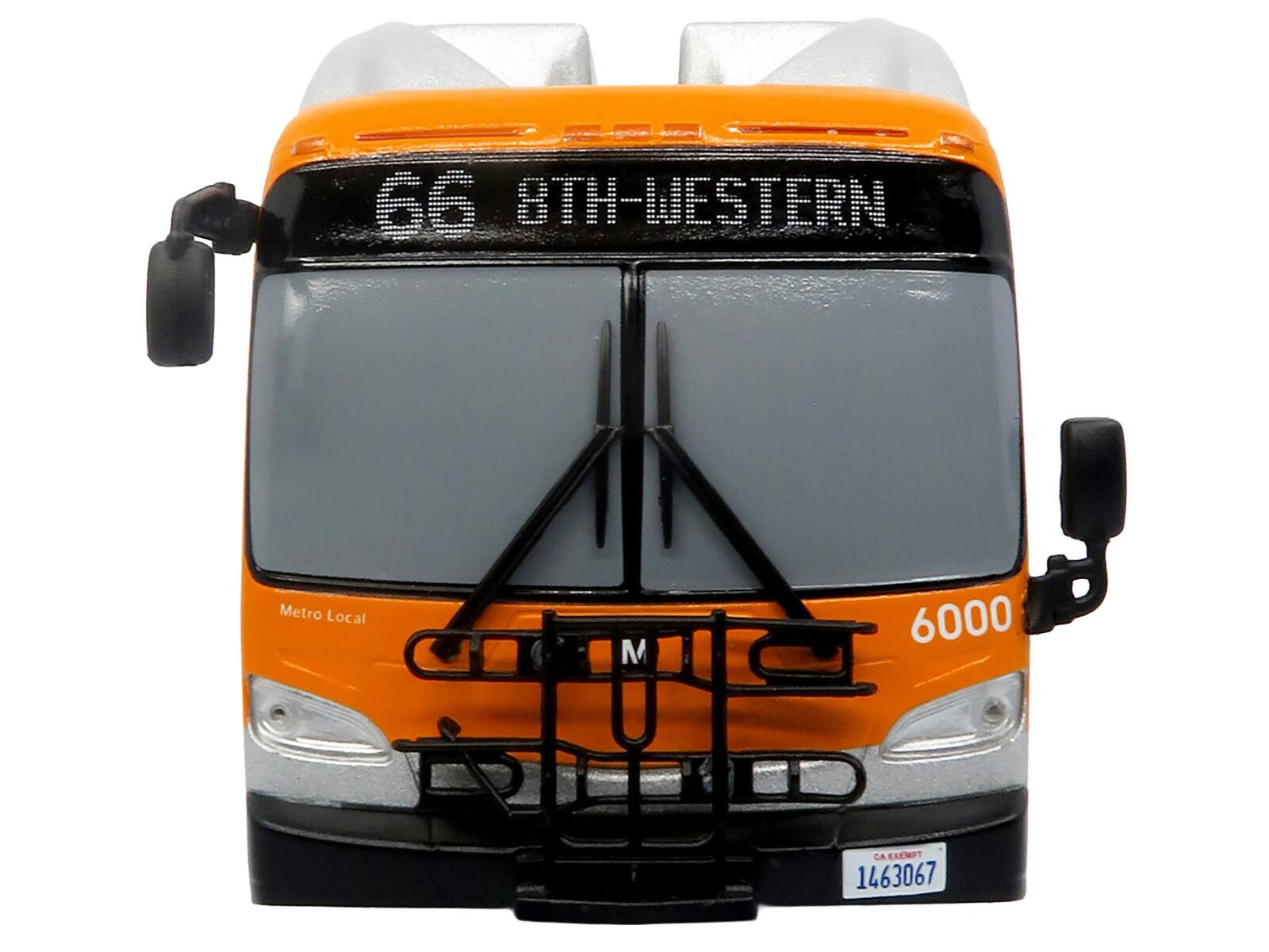 66 8TH-WESTERN  
Metro Local  
M 6000  
CA EXEMPT 1463067