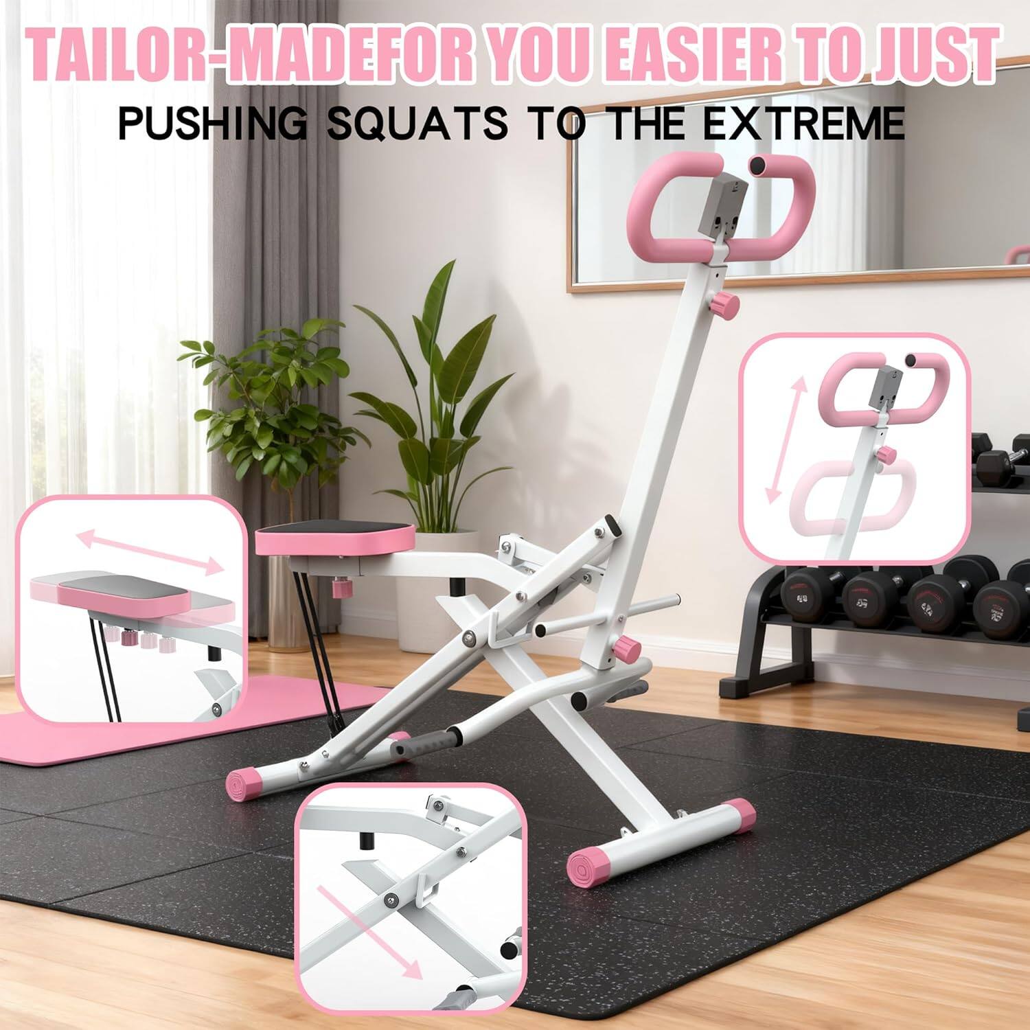 TAILOR-MADE FOR YOU EASIER TO JUST PUSHING SQUATS TO THE EXTREME